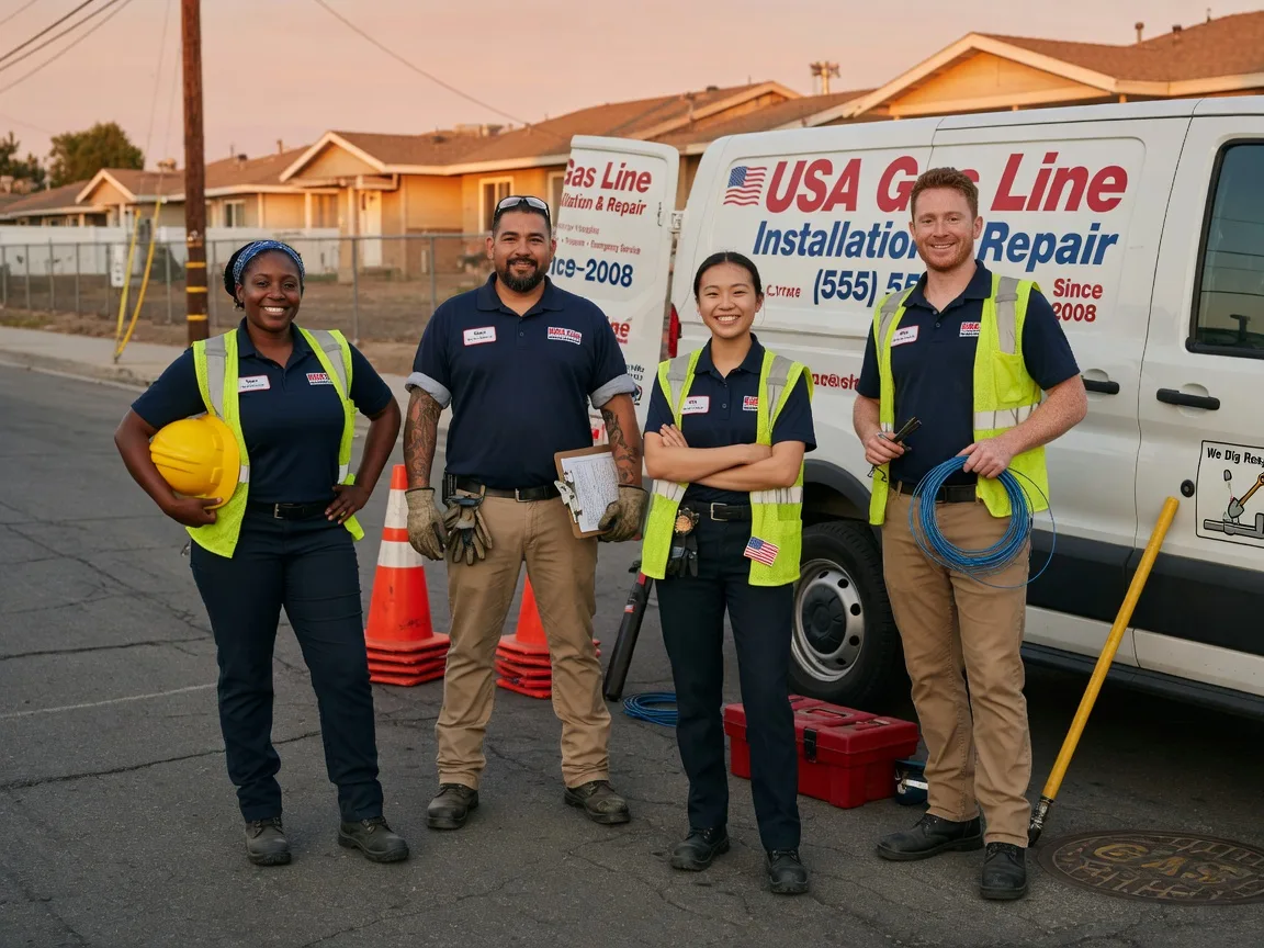 Gas Line Installation company in Beacon, IA